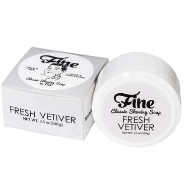 Fine Accoutrements FRESH VETIVER Classic Shaving Soap in Tub